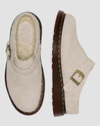 Isham Faux Shearling Lined Suede Mules