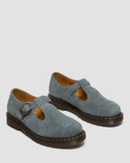 T Bar Napped Leather Shoes