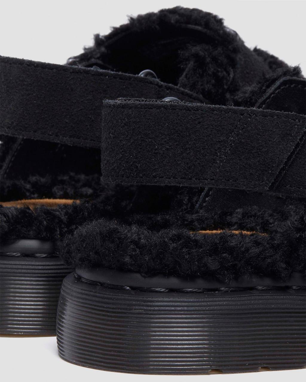 Jorge II Suede & Borg Mules