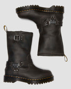 Anistone Tall Leather Biker Boots