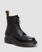 1460 Pascal Front Zip Leather Boots