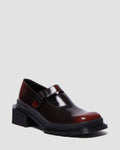 Maybole Square Toe Leather Mary Jane Shoes