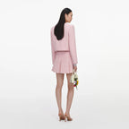 Pink Boucle Jacket