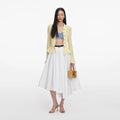 Yellow Pointelle Cardigan