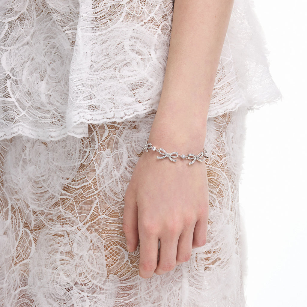 Crystal Bow Bracelet