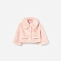 Pink Faux Fur Jacket