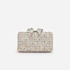 Multi Crystal Clutch Bag