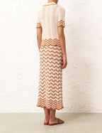 Junie Textured Knit Skirt