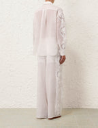 Halliday Lace Flower Shirt