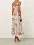 Halliday Lace Trim Slip Dress