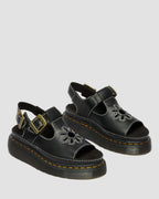 Dunnet Flower Full Grain Leather Sandals