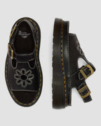Dunnet Flower Full Grain Leather Sandals