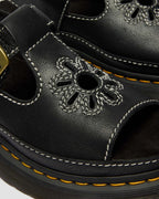 Dunnet Flower Full Grain Leather Sandals