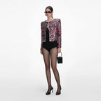 Floral Sequin Jacket