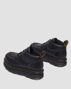 Zebzag Leather Casual 4-Eye Lace-Up Boots