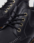 Zebzag Leather Casual 4-Eye Lace-Up Boots