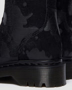 Rejena Hair On Croc Emboss Leather Boots