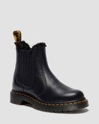 2976 LEONORE II FAUX FUR LINED SOFT LEATHER CHELSEA BOOTS