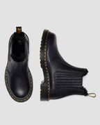 2976 LEONORE II FAUX FUR LINED SOFT LEATHER CHELSEA BOOTS