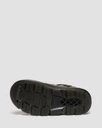 Zebzag Quilted Canvas Platform Mules