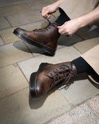 Brookline Crazy Horse Leather Chukka Boots
