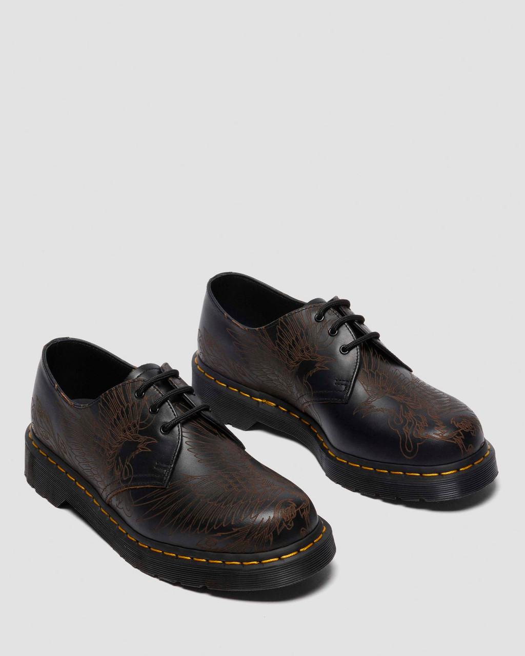 1461 Phoenix Vintage Smooth Leather Shoes