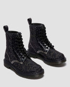 1460 Frill Leather Lace Up Boots