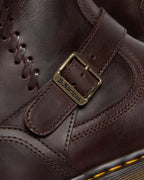ANISTONE KNEE HIGH CRAZY HORSE BIKER BOOTS