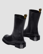 MAYBOLE HI SQUARE TOE LEATHER CHELSEA BOOTS