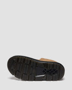 ZEBZAG LACELESS WARM LINED SLIP ON NUBUCK BOOTS