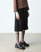MAYBOLE SQUARE TOE RUCHED LEATHER LOAFERS
