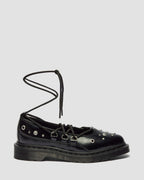 ELPHIE II STUDDED BUTTERO LEATHER BALLET FLATS