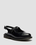 Madaline Mary Jane Smooth Leather Sling Back Shoes