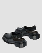 Maybole Square Toe Leather Mules