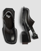 Maybole Square Toe Leather Mules