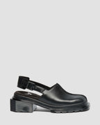 Maybole Square Toe Leather Mules
