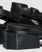 Maybole Square Toe Leather Mules