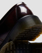 PENTON HEART TWO-TONE RUB-OFF LEATHER LOAFERS