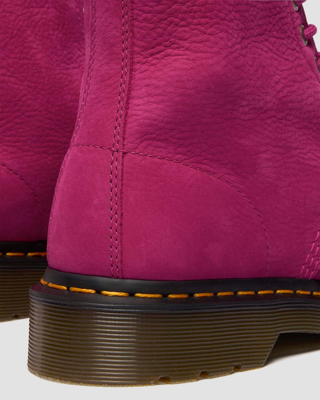 1460 MILLED NUBUCK LACE UP BOOTS