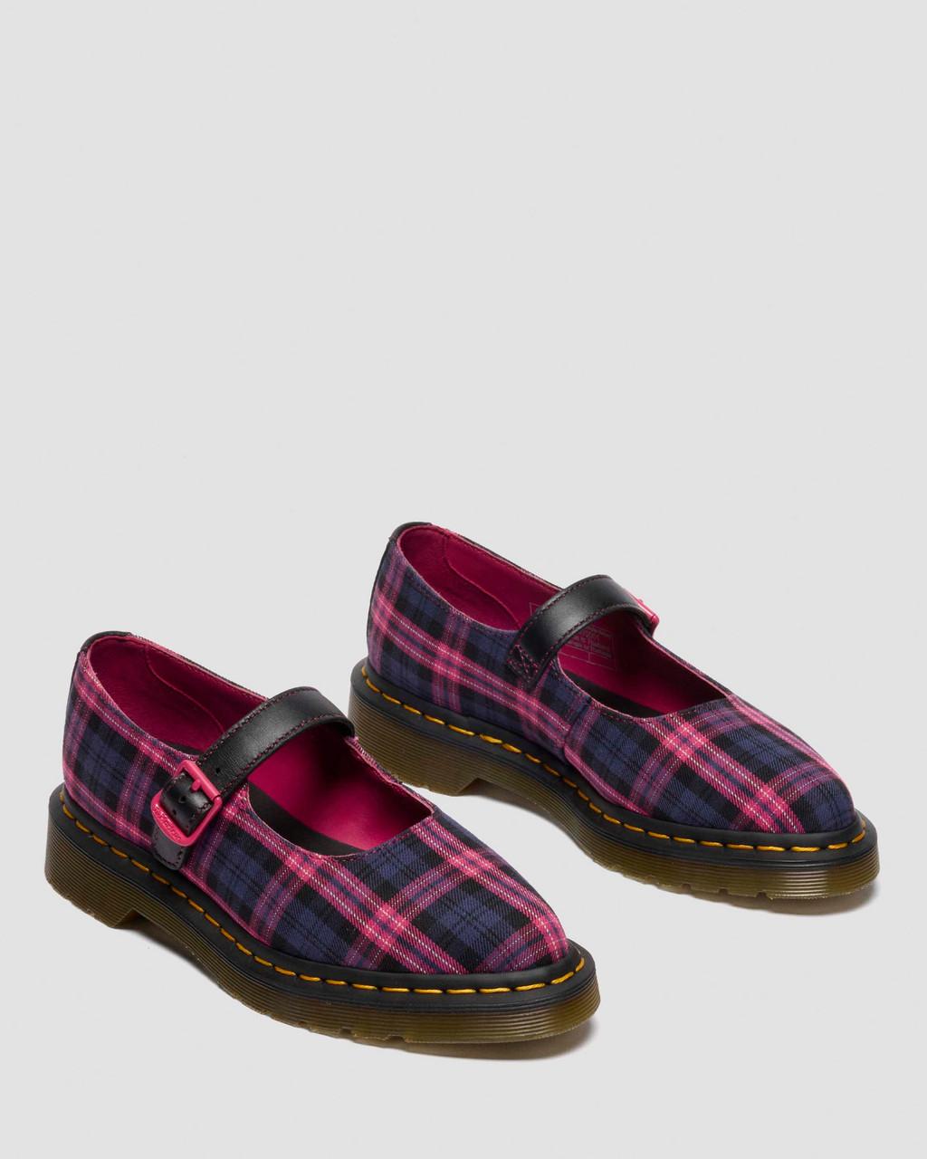 ELPHIE MARY JANE TARTAN SHOES