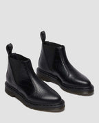 Bianca II Tapered Croc Emboss Leather Lo Boots