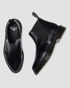 Bianca II Tapered Croc Emboss Leather Lo Boots