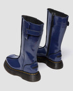 Buzz Hi Distressed Patent Boots