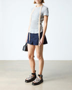 Clarissa Strap Hair On Leather Quad Sandals