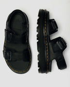 Zebzag Pisa Leather Platform Sandals