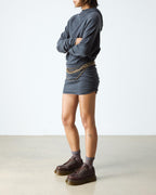 Buzz 5-Eye Flower Grizzly Leather Shoes
