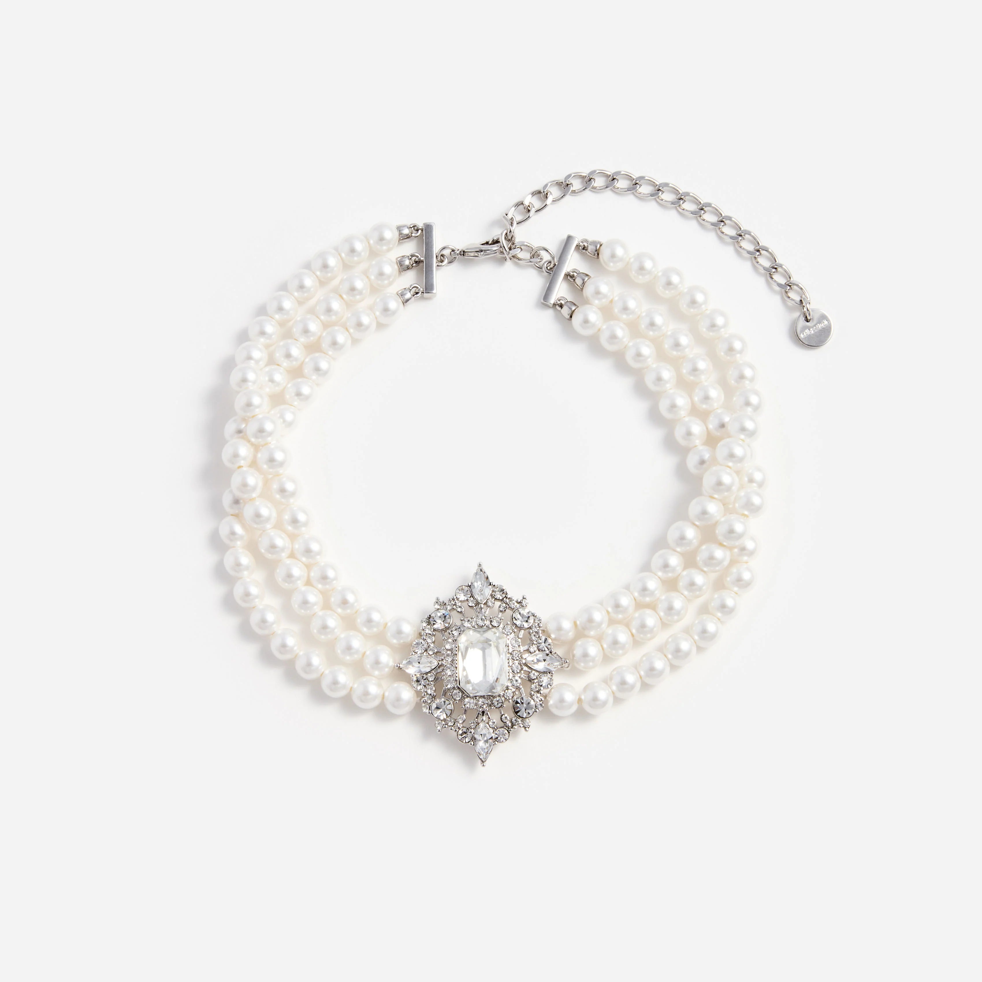 Crystal Pearl Choker