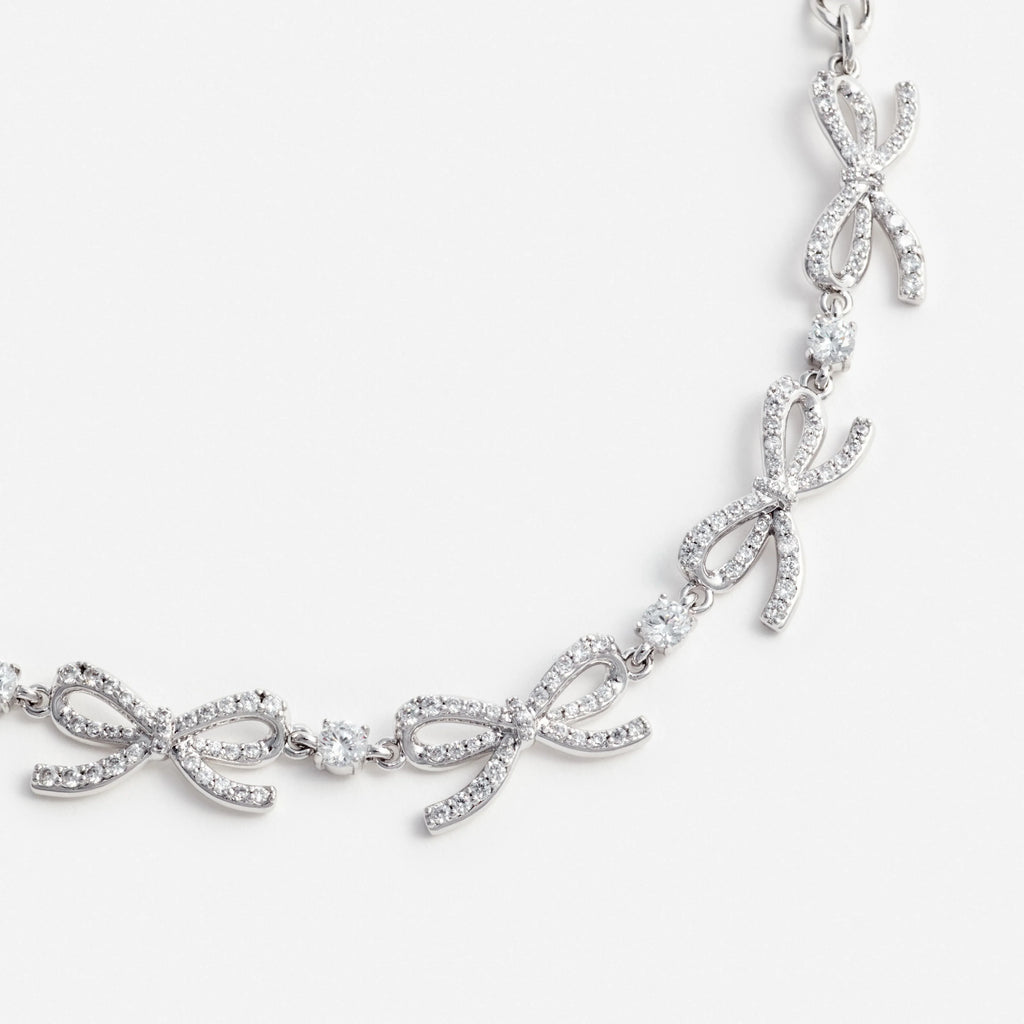 Crystal Bow Bracelet