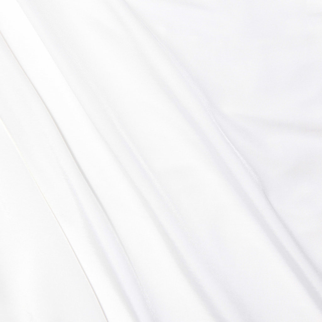 White Jersey Drape Top