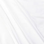 White Jersey Drape Top